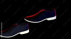 3D Shoe Animation – Stylish Footwear Showcase