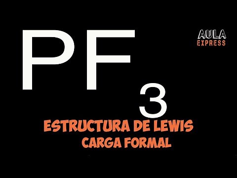 Química Explicada: Descubre la Estructura de Lewis Trifluoruro de Fósforo PF3 carga formales
