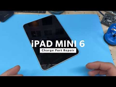 iPad Mini 6 - How To Replace The Charge Port On Your Broken iPad!