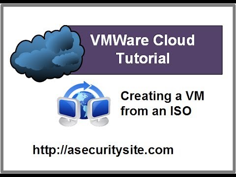 VMware vSphere: Creating a VM from an ISO