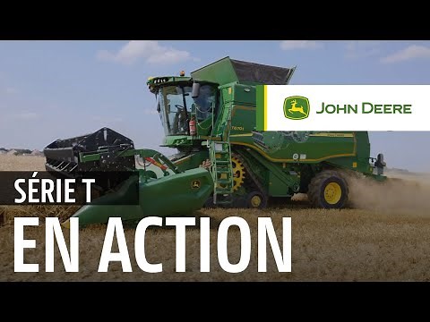 Série T : la moissonneuse-batteuse de 50 TONNES en action
