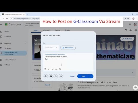 Google Classroom: Engaging Students Via Stream