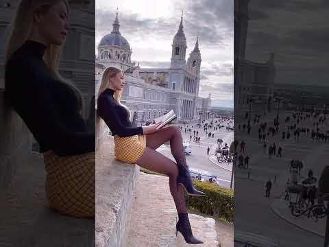 Anna.leggy = Elegant Nylon Fashion Lookbook 💫 | Silky Pantyhose, Tights & High Heels Style (4K)✅