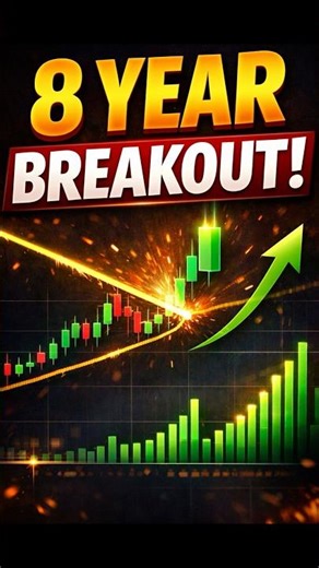 8 Year Trendline Finally Broken Big Move Coming? #trading #stockmarket #investing #breakoutstocks