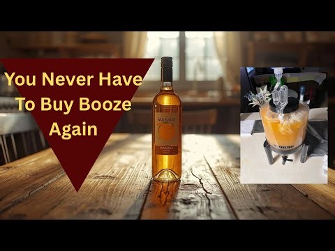 Easy to MAKE Booze At Home/Mango-Peach Wine
