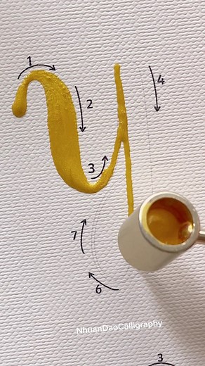 58K views · 262 reactions | Lettering Tutorial “Y-y” . Material: I’m...