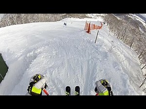 ＜競技者の目線から＞すり抜けるスピード感 アルペン大回転