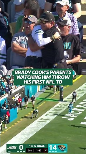 Brady Cook's Parents Reacting to His First NFL TD