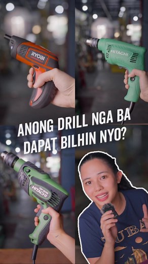Ano drill nga ba ang dapat gamitin? Tara, pagusapan natin #powertools #fbreelsph #fbreels #woodworking #hitachi #dewalt | GLI Construction Services