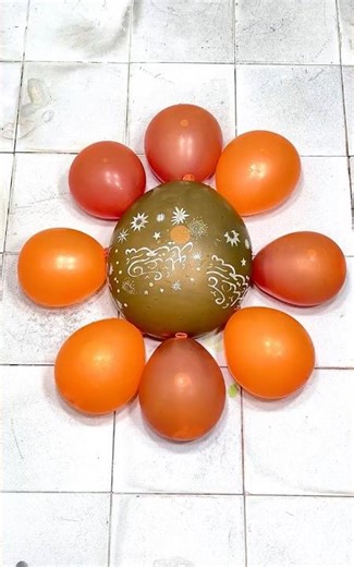 Balloon Inside Balloon Pop 🎈🎈 Double Layer ASMR