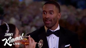 Jimmy’s wife Molly makes her picks for the new season of #TheBachelor! 🌹 #Rosetradamus The Bachelor | Jimmy Kimmel Live
