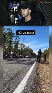 Kawasaki H2 vs Suzuki hayabusa ? 🥶😱 #kawasaki #suzuki #racing #h2r #hayabusa | Alif Baehaqi