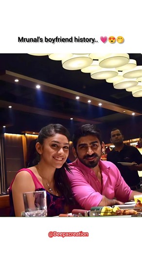 Mrunal's boyfriend history Arjit Taneja Sumanth 💗😍🤭 #boyfriend #dating #edits