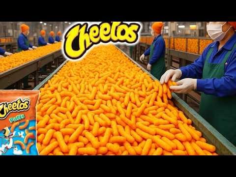 Inside the Mega Cheetos Factory - How 4M Bags Are Made daily