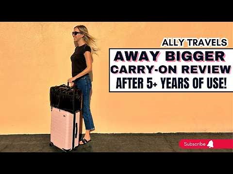 🌟 Away Bigger Carry-On Suitcase Review | 5+ Years of Travel Experience! 🌟