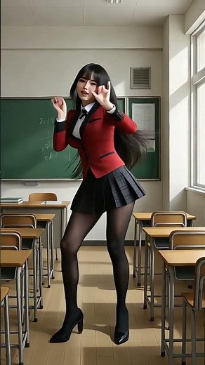 Yumeko Jabami Cosplay Dance | Kakegurui Anime Girl Vibes