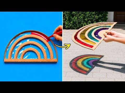 🎨 THE MOST VIRAL BEST RAINBOW CRAFTS! 📱🔥