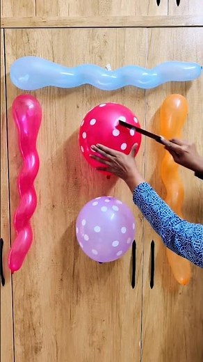 Confetti Amazing Popping Explosion Balloon Explode Nicely ✨️ 💥 🧡 #aamr #satisfying #funny