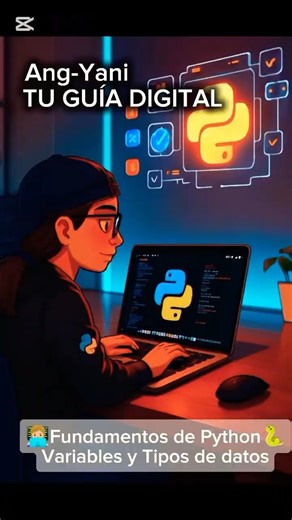 🔐 Fundamentos de Python🐍🫆: Tipos de Datos y Variables 💻 #cybersecurity #programming #python #shorts