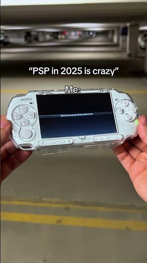 The only portable handheld😌 #psp #playstation #handheldconsole