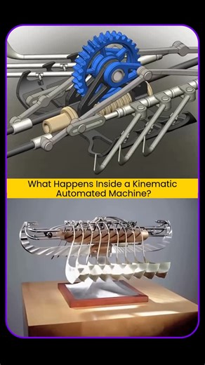 4Dimensions Infotech on Instagram: "⚙️🤖 𝗪𝗵𝗮𝘁 𝗛𝗮𝗽𝗽𝗲𝗻𝘀 𝗜𝗻𝘀𝗶𝗱𝗲 𝗮 𝗞𝗶𝗻𝗲𝗺𝗮𝘁𝗶𝗰 𝗔𝘂𝘁𝗼𝗺𝗮𝘁𝗲𝗱 𝗠𝗮𝗰𝗵𝗶𝗻𝗲? 🤖⚙️ Inside a 𝗸𝗶𝗻𝗲𝗺𝗮𝘁𝗶𝗰 𝗮𝘂𝘁𝗼𝗺𝗮𝘁𝗲𝗱 𝗺𝗮𝗰𝗵𝗶𝗻𝗲, every motion is precisely planned 📐. 𝗟𝗶𝗻𝗸𝘀, 𝗷𝗼𝗶𝗻𝘁𝘀, 𝗰𝗮𝗺𝘀, 𝗴𝗲𝗮𝗿𝘀, 𝗮𝗻𝗱 𝗮𝗰𝘁𝘂𝗮𝘁𝗼𝗿𝘀 work together to convert input motion into controlled, repeatable output 🔄. Sensors guide the sequence, while kinematic chains ensure 𝗮𝗰𝗰𝘂𝗿𝗮𝗰𝘆, 𝘀𝗽𝗲𝗲𝗱, 𝗮𝗻𝗱 𝘀𝘆𝗻𝗰𝗵𝗿�