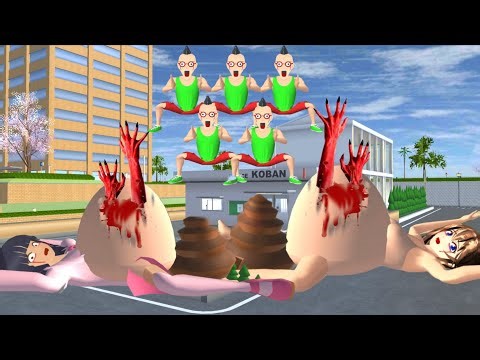 Giant barbie mio pregnant disunat hamood habibi 🤣 Sakura School Simulator