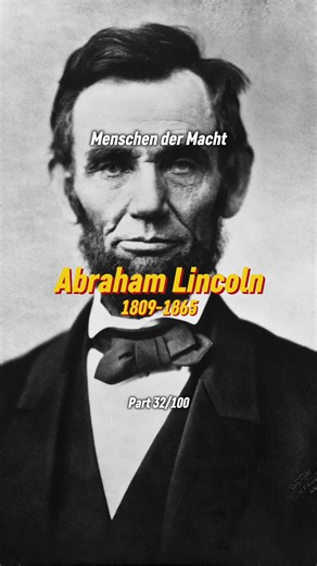 Abraham Lincoln (1809–1865) führte die USA durch den Bürgerkrieg und kämpfte gegen die Sklaverei, doch seine Zeit als Präsident endete auf tragische Weise… War Lincoln der wichtigste Präsident der amerikanischen Geschichte? 👇 . . . #AbrahamLincoln #Geschichte #USA #History #Lincoln