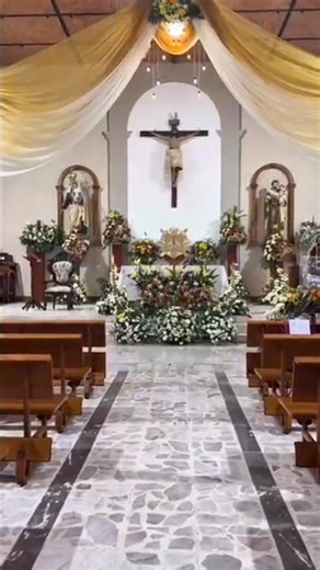 ✨ This is how the Parish of Our Lady of Mount Carmel looks in Ocotlán, Jalisco