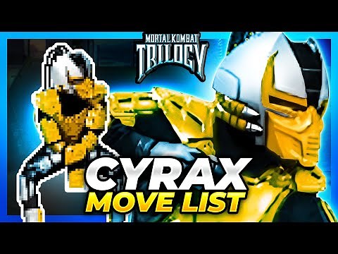 CYRAX MOVE LIST - Mortal Kombat Trilogy (MKT)