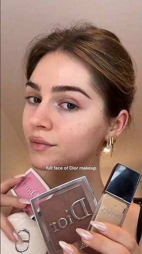 💄 Full Face Dior Makeup Tutorial | Natural Glam / #makeup