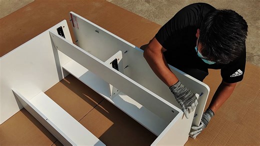 电脑桌安装视频