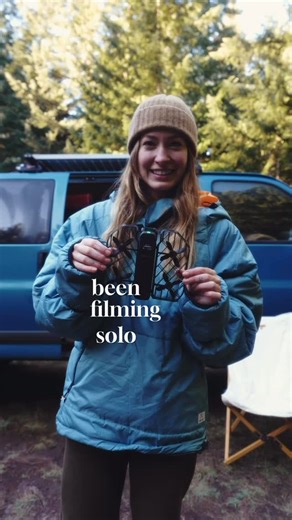 Melissa Miller | adventure travel on Instagram: "personal film crew unlocked with my partner @hoverair_global self flying camera filming solo can be exhausting and if you’re wanting drone shots, it’s hard to hide the controller while capturing the moment. I’m personally incredibly intimidated by drones, but the HOVERAir X1 Pro Max is simply selecting what mode I want and pushing the button. It has been so fun to document where we camp or moments from living on the road that would be so much work