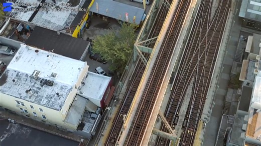 Subway surfing kills. That's why we are using every tool possible to save lives. When our drones spotted two teenagers attempting to subway surf, our officers acted immediately by safely stopping the train before it could depart. Ride inside and stay alive. | NYPD
