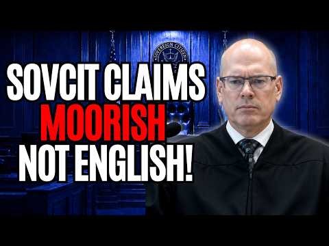 Sovereign Citizen Claims He Speaks Moorish! Judge's Response is PRICELESS!