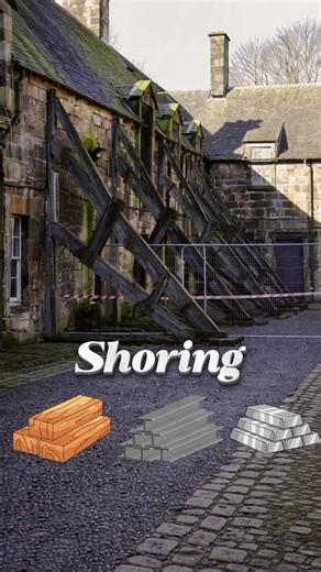 Shoring Explained in 30 Seconds 🏗️