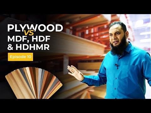 Mastering Home Interior Design | Plywood vs. MDF, HDF & HDHMR Showdown