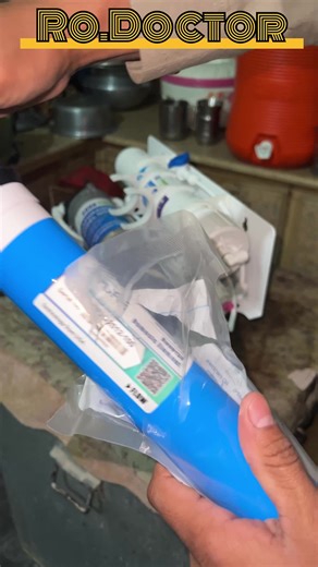 Membrane Installation for Domestic RO Plant