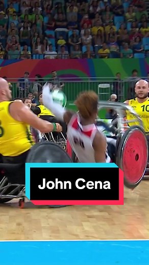 John Cena Wheelchair Rugby Paralympics Highlights