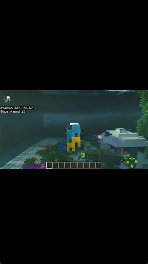 Minecraft Bedrock Subnautica Mod Progress Video 1