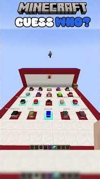Minecraft Guess Who? #6 #shorts #minecraft