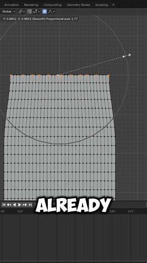 Make REALISTIC Curtains in Blender Fast
