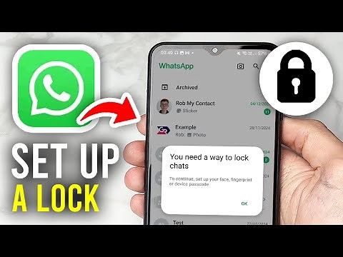 How To Set Up Passcode To Lock Chat In WhatsApp - Full Guide
