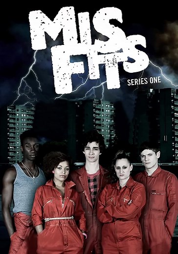 Streaming, rent, or buy Misfits – Season 1: