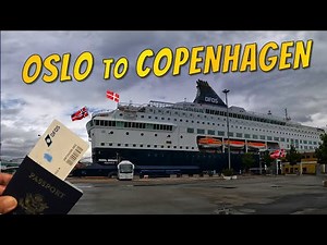 ⭐ I Took the Overnight Ferry, OSLO to COPENHAGEN