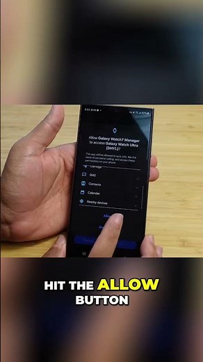 Galaxy Watch 7 Manager Essential Setup for Syncing