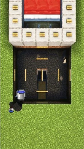 Minecraft Easy Iron Farm! #minecraft