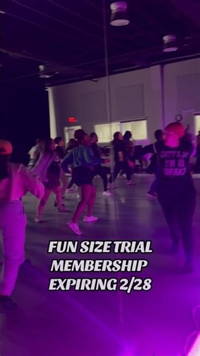 Fun size trial for just $29.50 ending Sat, 2/28!! Download our app today. ‼️ #divadance
