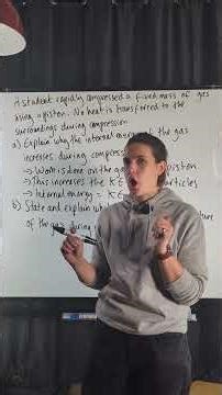 GCSE Physics - Internal energy practice question #myedspace #myedspacephysics #physics #gcses