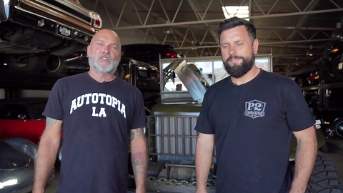 Restored Dodge Power Wagon with Cummins diesel swap