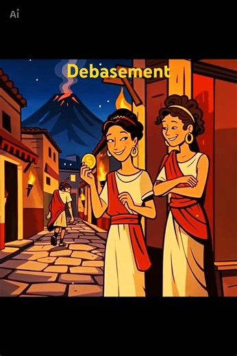 Roman Coin Debasement Meets Pompeii Hospitality